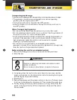 Preview for 30 page of BE I2500 Operation Manual