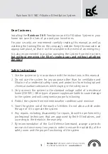 Preview for 3 page of BE Rainbow 36 V User Manual