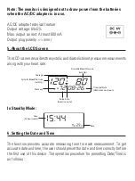 Preview for 11 page of BE RX800 Instruction Manual