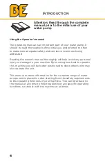 Preview for 4 page of BE WILDLAND Series User Manual