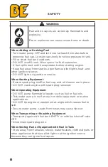 Preview for 8 page of BE WILDLAND Series User Manual