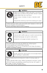 Preview for 9 page of BE WILDLAND Series User Manual