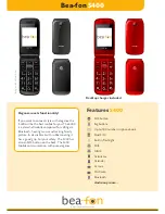 Bea-fon S400 Specifications предпросмотр