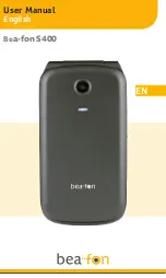 Bea-fon S400 User Manual предпросмотр