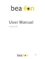 Предварительный просмотр 1 страницы Bea-fon S50 User Manual