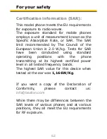 Preview for 62 page of Bea-fon SL340i User Manual