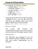 Preview for 4 page of Bea-fon SL470 User Manual