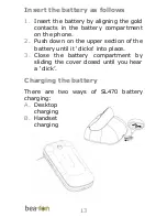 Preview for 13 page of Bea-fon SL470 User Manual