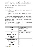 Preview for 35 page of Bea-fon SL470 User Manual