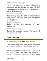 Preview for 34 page of Bea-fon SL570 User Manual