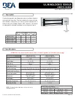 Preview for 1 page of BEA 10MAGLOCK1UL User Manual