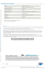 Предварительный просмотр 4 страницы BEA 10TD900TR Instruction Manual