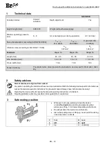 Предварительный просмотр 12 страницы BEA 14/65-830C User Manual