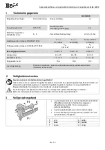 Предварительный просмотр 18 страницы BEA 14/65-830C User Manual