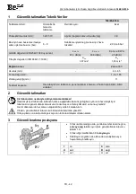 Предварительный просмотр 42 страницы BEA 180/65-835A Manual