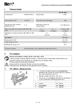 Предварительный просмотр 16 страницы BEA 246/160-964E Manual