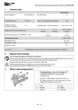 Предварительный просмотр 18 страницы BEA 246/160-964E Manual