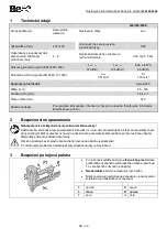 Preview for 30 page of BEA 246/160-964E Manual