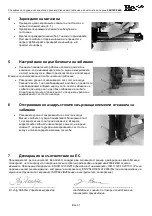 Предварительный просмотр 41 страницы BEA 246/160-964E Manual