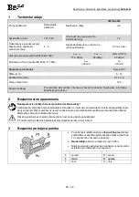 Preview for 30 page of BEA 380/16-400L Manual