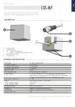 BEA CGS-MF Quick Start Manual предпросмотр