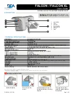 BEA Falcon XL User Manual предпросмотр