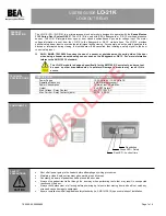 BEA LO-21K User Manual preview