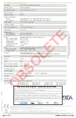 Preview for 12 page of BEA LZR-H110 User Manual