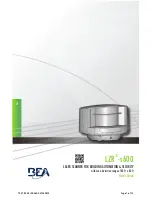 Предварительный просмотр 1 страницы BEA LZR-s600 User Manual