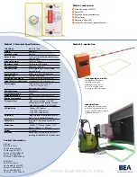 Предварительный просмотр 2 страницы BEA Matrix2-S Specification Sheet