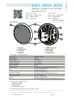 BEA MS21H User Manual предпросмотр