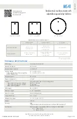 BEA MS41 Manual preview