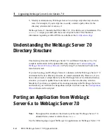 Предварительный просмотр 16 страницы BEA WebLogic Server 7 Upgrade Manual