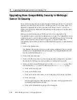 Preview for 20 page of BEA WebLogic Server 7 Upgrade Manual