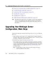 Предварительный просмотр 50 страницы BEA WebLogic Server 7 Upgrade Manual