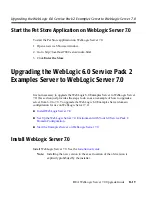 Предварительный просмотр 125 страницы BEA WebLogic Server 7 Upgrade Manual