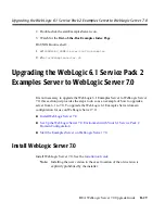 Предварительный просмотр 135 страницы BEA WebLogic Server 7 Upgrade Manual