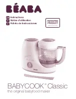 Preview for 1 page of Beaba BABYCOOK Classic Instruction Manual