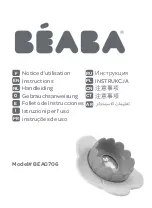 Beaba BEA0706 Instructions Manual preview