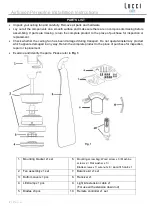 Предварительный просмотр 3 страницы Beacon Lighting Lucci air AIRFUSION PEREGRINE Installation Instructions Manual