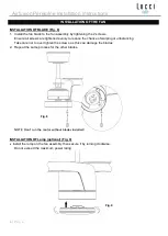 Предварительный просмотр 5 страницы Beacon Lighting Lucci air AIRFUSION PEREGRINE Installation Instructions Manual