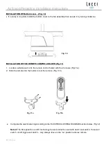 Предварительный просмотр 6 страницы Beacon Lighting Lucci air AIRFUSION PEREGRINE Installation Instructions Manual