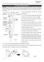 Предварительный просмотр 7 страницы Beacon Lighting Lucci air AIRFUSION PEREGRINE Installation Instructions Manual