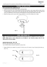 Предварительный просмотр 8 страницы Beacon Lighting Lucci air AIRFUSION PEREGRINE Installation Instructions Manual