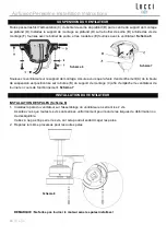 Предварительный просмотр 31 страницы Beacon Lighting Lucci air AIRFUSION PEREGRINE Installation Instructions Manual