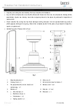 Предварительный просмотр 3 страницы Beacon Lighting LUCCI Installation Operation & Maintenance