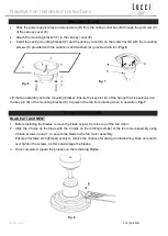 Предварительный просмотр 5 страницы Beacon Lighting LUCCI Installation Operation & Maintenance