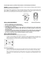 Preview for 2 page of Beacon 210013 Installation And Use Instruction