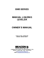 Предварительный просмотр 1 страницы Beacon BM5 Series Owner'S Manual