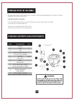 Preview for 4 page of Beacon FP0121-P Assembly And Care Instructions